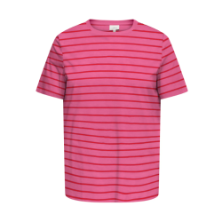 ONLY CARMAKOMA Bloom Kortærmet Regular T-shirt - Wild Orchid