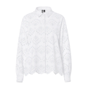 PIECES Vilde Langærmet Skjorte - Bright White
