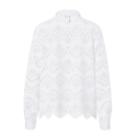 PIECES Vilde Langærmet Skjorte - Bright White