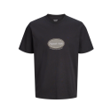 JACK & JONES Norrebro Grafisk Crew T-shirt - Sort