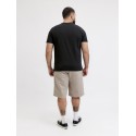 JACK & JONES Plus Cassis Skelet T-shirt - Sort