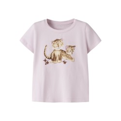 NAME IT Mini Herta Kortærmet T-shirt - Cradle Pink