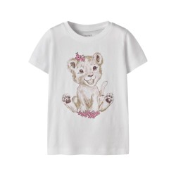NAME IT Mini Herta Kortærmet T-shirt - Bright White