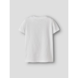 NAME IT Mini Herta Kortærmet T-shirt - Bright White