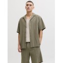 JACK & JONES Tyson kortærmet resort skjorte - Vetiver