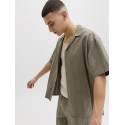 JACK & JONES Tyson kortærmet resort skjorte - Vetiver