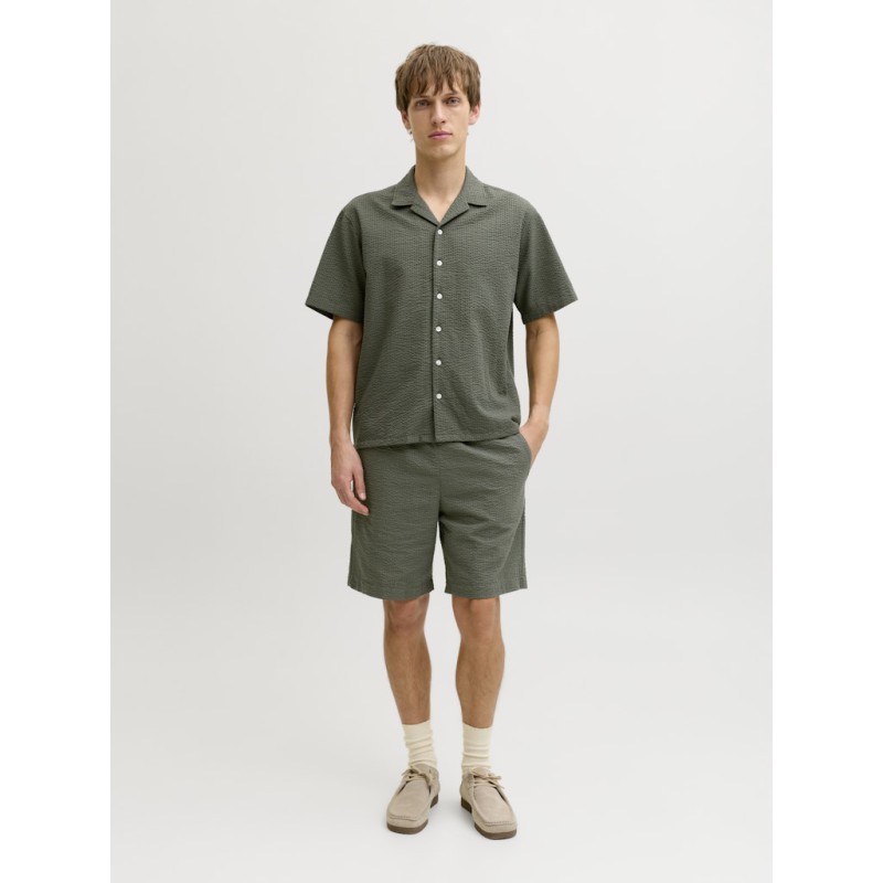 JJ REBEL Haven resort kortærmet t-shirt - Beetle