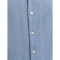 JJ REBEL Haven resort kortærmet t-shirt - Faded Denim