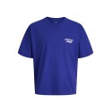 JACK & JONES Norrebro Typo T-shirt - Bluing