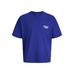 JACK & JONES Norrebro Typo T-shirt - Bluing