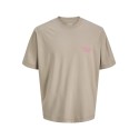 JACK & JONES Norrebro Typo T-shirt - Vintage Khaki