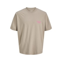JACK & JONES Norrebro Typo T-shirt - Vintage Khaki