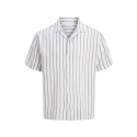 JACK & JONES Liam kortærmet resort skjorte - Dusty Olive
