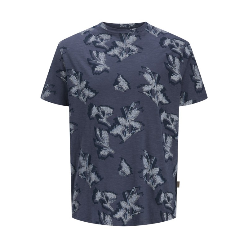 JACK & JONES PLUS Montauk kortærmet t-shirt - Odyssey Gray
