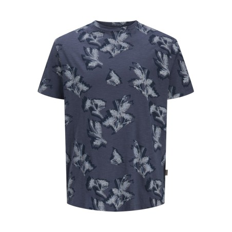 JACK & JONES PLUS Montauk kortærmet t-shirt - Odyssey Gray