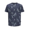 JACK & JONES PLUS Montauk kortærmet t-shirt - Odyssey Gray