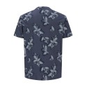 JACK & JONES PLUS Montauk kortærmet t-shirt - Odyssey Gray