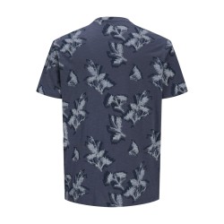 JACK & JONES PLUS Montauk kortærmet t-shirt - Odyssey Gray