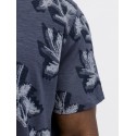 JACK & JONES PLUS Montauk kortærmet t-shirt - Odyssey Gray