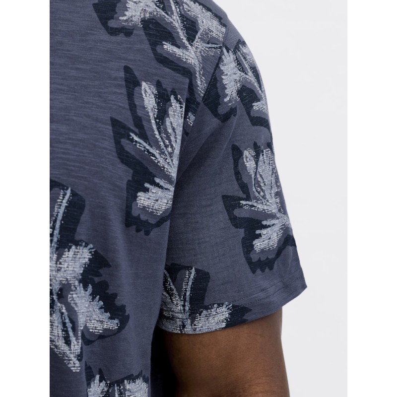 JACK & JONES PLUS Montauk kortærmet t-shirt - Odyssey Gray