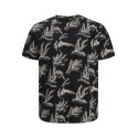 JACK & JONES PLUS Montauk kortærmet t-shirt - Black