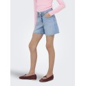 KIDS ONLY Gianna Bælte Shorts - Light Blue Denim