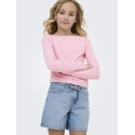 KIDS ONLY Gianna Bælte Shorts - Light Blue Denim