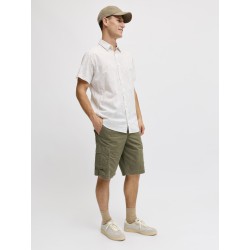 JJ RBEL Cory cargo shorts - Olive night