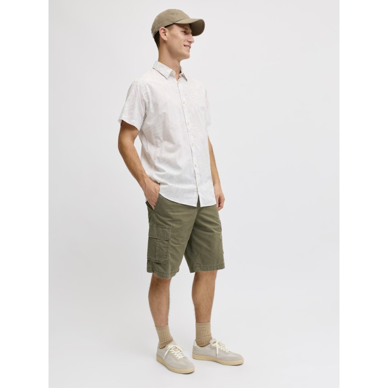JJ RBEL Cory cargo shorts - Olive night