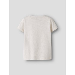 NAME IT Mini Jalisara Kortærmet Top - Peyote Melange