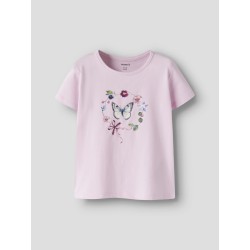 NAME IT Mini Falcana Kortærmet Top - Pirouette