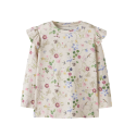 NAME IT Mini Falca Langærmet Top - Peyote Melange