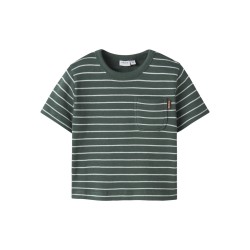 NAME IT Mini Hakan Kortærmet Top - Garden Topiary