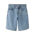 NAME IT KIDS Rose Rhine denim shorts -  Medium Blue Denim