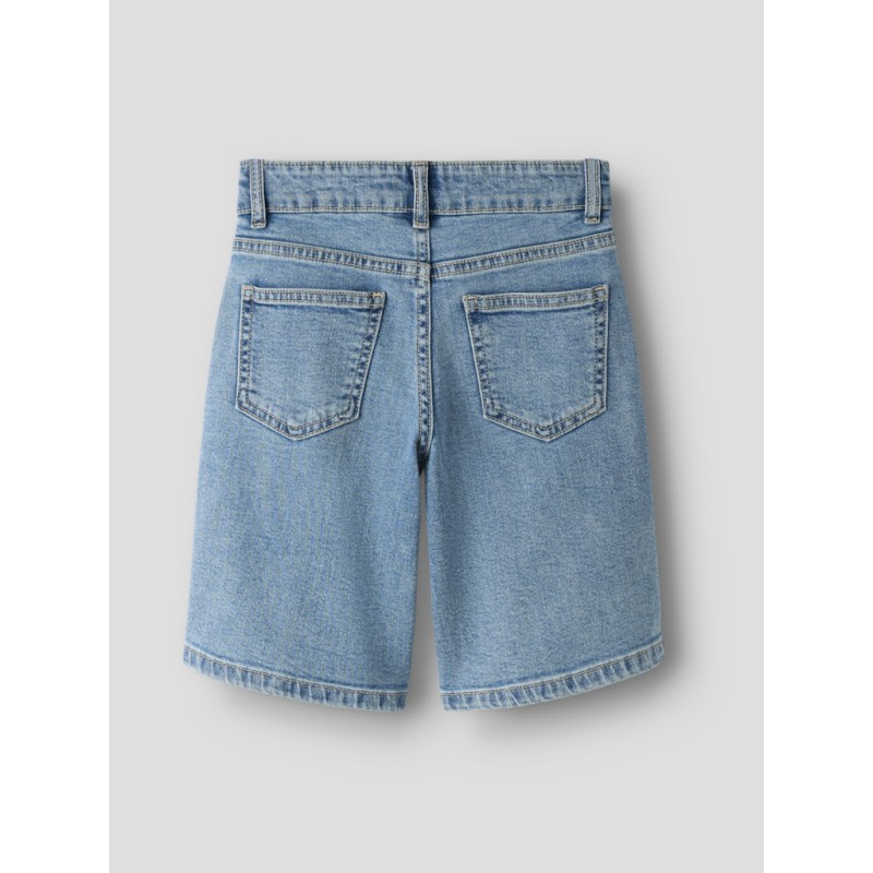 NAME IT KIDS Rose Rhine denim shorts -  Medium Blue Denim