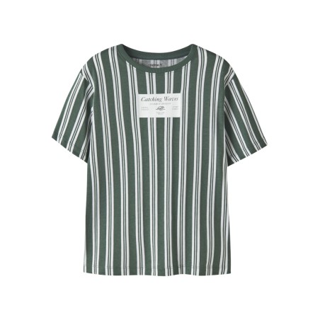 NAME IT KIDS Halpe kortærmet t-shirt - Garden Topiary
