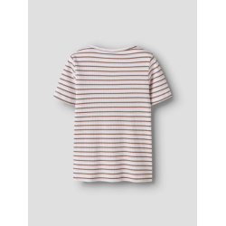 NAME IT KIDS Hasita kortærmet t-shirt - Pink drink