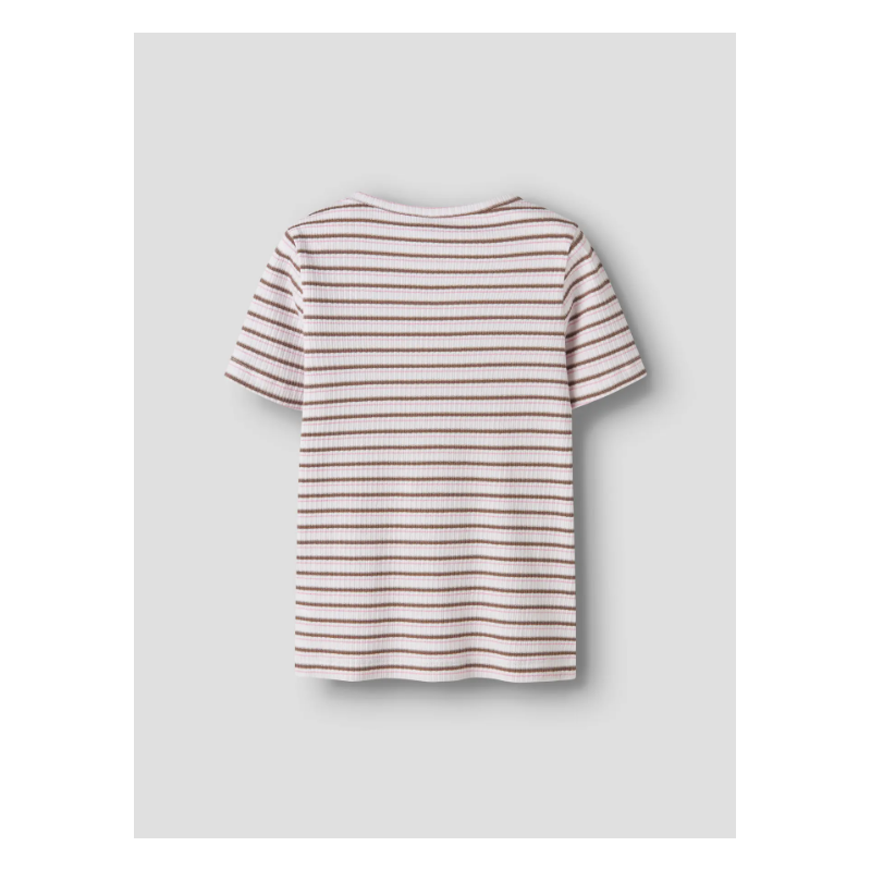 NAME IT KIDS Hasita kortærmet t-shirt - Pink drink