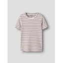 NAME IT KIDS Hasita kortærmet t-shirt - Pink drink