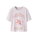 NAME IT KIDS Hadia kortærmet t-shirt - Cradle Pink