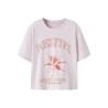 NAME IT KIDS Hadia kortærmet t-shirt - Cradle Pink