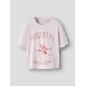 NAME IT KIDS Hadia kortærmet t-shirt - Cradle Pink
