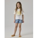 NAME IT KIDS Hadia kortærmet t-shirt - Bright White