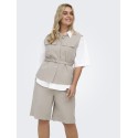 ONLY CARMAKOMA Bersa 274 Ærme Skjorte - Bright White