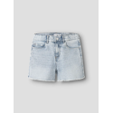 NAME IT KIDS Rose mom denim shorts - Light Blue Bleached
