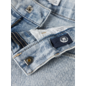 NAME IT KIDS Rose mom denim shorts - Light Blue Bleached