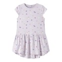 NAME IT MINI Vigga Capsl Kjole - Lavender Fog Colorful Hearts