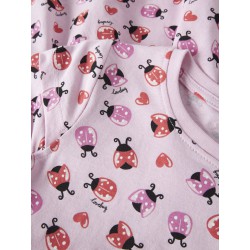 NAME IT MINI Vigga Capsl Kjole - Pirouette Ladybug Hearts