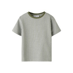 NAME IT MINI Hans kortærmet t-shirt - Olivine