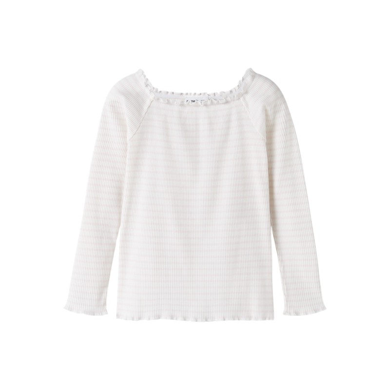 NAME IT KIDS Forta langærmet slim bluse - Cradle Pink